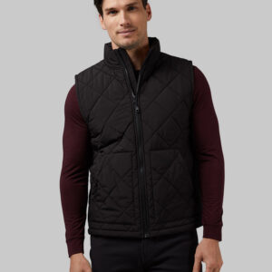 MEN'S DIAMOND QUILTED VEST