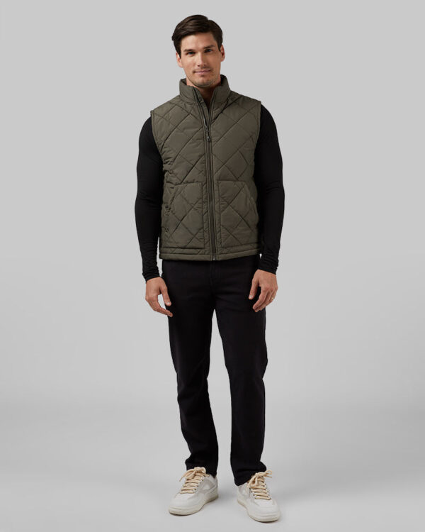 MEN'S DIAMOND QUILTED VEST