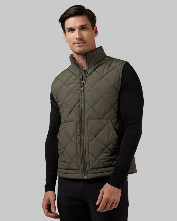 MEN'S DIAMOND QUILTED VEST