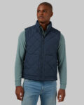 MEN'S DIAMOND QUILTED VEST