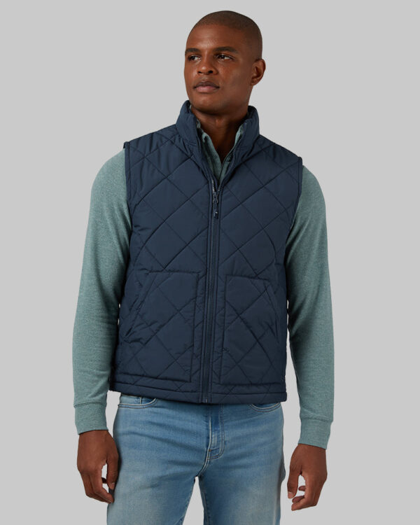 MEN'S DIAMOND QUILTED VEST